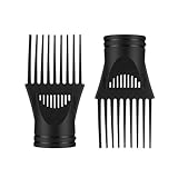コーム付きヘアドライヤー2個、ヘアドライヤーコームアタッチメントヘアドライヤーディフューザーウィンドブローカバーコームアタッチメントノズルヘアドライヤーアタッチメント、ヘアドライヤー用プロフェッショナルコームアタッチメント。