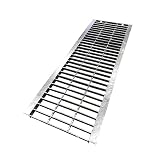 法山本店 U字溝用グレーチング 適用溝幅300mm 長さ995mm 適用荷重：歩道用 HGU-300-19