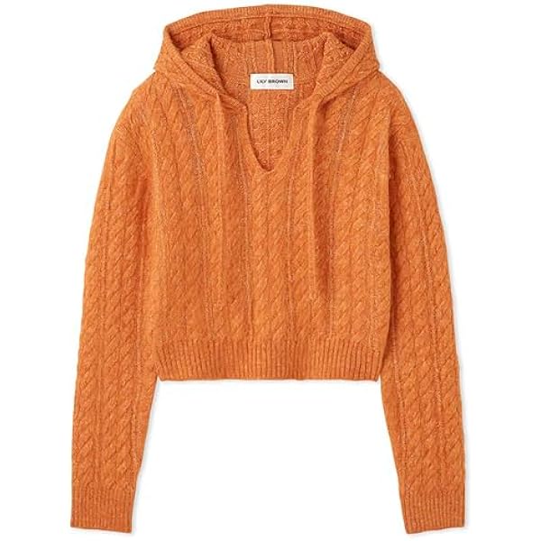 【LILY BROWN】完売品 ケーブルニットフーディー Amazon | [リリーブラウン] ケーブルニットフーディー