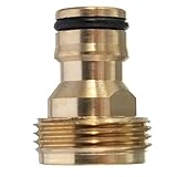amzmonnsuta 3/4インチ ホースコネクタ ガーデン 農業　蛇口 噴霧器・灌漑　散水コネクター おねじ