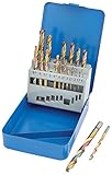Draper 19 Piece Cobalt Coated Metric HSS Drill Bit Set 35244
