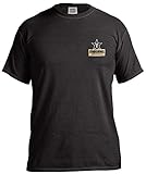 NCAAヴィンテージ野球フラグ快適カラー半袖Tシャツ L ブラック