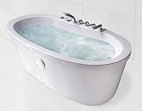 ■★ヒーター・ラジオ★JACUZZI・５年保証付き！組立出張サービス有！ショールーム商品展示！ホテル／別荘／ログハウス／家庭用浴槽・水マッサージ・潜水LEDランプ付きジェットバス 175-H■
