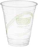 Eco-Products ECOEPCC12GSPK GreenStripe Cold Cups Compostable Plastic PLA (Pack of 50) [並行輸入品]