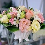 エーデルワイス 【ハッピーピンク】 アレンジメント 陶器 ピンク系