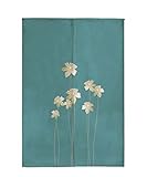 日本暖簾玄関カーテン農村スタイルカーテン玄関カーテンフラワー