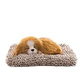 ぬいぐるみ 猫 犬 本物そっくり 景品 リアル 再現 寝そべり ネコちゃん ペット 眠り猫 犬 リアル かわいい 置物 庭 雑貨 ガーデニング 車 部屋飾り インテリア 事務室 玄関 店舗 心地よい 肌触り 小動物 癒し系 プレゼント 贈り物