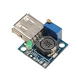 Dovewill 　メタル製　12V　to 5V 3A 　USB 　DC-DCコンバータ　　降圧モジュール　パワー基板