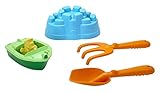 Sand & Water Play Sport Boat w. Rake and Shovel [並行輸入品]