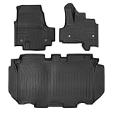 新型 アルファード ヴェルファイア 40系 フロアマット フロントマット&セカンドマット＆3列目 Alphard VELLFIRE 40 2023年6月～現行 3D立体カーマット TPE素材 防水 滑り防止 耐汚れ 取付簡単 カスタムパーツ 車種専用設計 (アルファード ヴェルファイア 40系 6PCS) [並行輸入品]