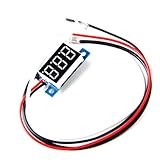 0.36インチ3桁DC0-100A電流計デジタル表示パネル　レッド