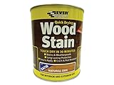 Everbuild Evbwsno250 250 Ml Quick Dry Wood Stain - Satin Natural Oak