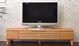 テレビ台 テレビボード ローボード 完成品 幅160cm ナチュラル 木製 北欧風