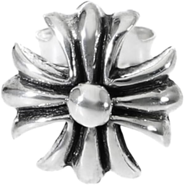 Amazon.co.jp: [silver KYASYA]シルバー925 メンズピアス クロス