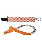 【Lilie】 可愛い おしゃぶり ホルダー 2個 セットマルチ クリップ 新生児 無毒 ビーズ リボン 歯固め ベビーカー お出かけ 落下防止 紛失防止 全8種類 (OH-03)