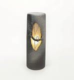【信楽焼　壱彦】照明(屋外用)　HK-604b　山のふくろう -YAMA NO FUKUROU-　サイズ　直径200mm×高さ560mm