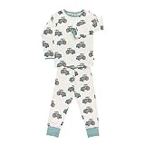 【Smafolk スマフォルク】Nightwear with tractor Cream p0000gxe