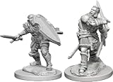 D&D Miniatures - Nolzur's Marvelous Miniaturesヒューマン　パラディン（男性）　ミニフィギュア