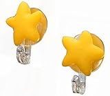 セットof 4 Cute Cartoon Suckerフックヒトデフックイエロー