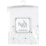 Kushies Baby Ben & Noa Change Pad with Terry Insert Percale Sheet, Blue Squares by Kushies