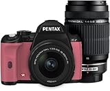 PENTAX デジタル一眼レフカメラ K-r Wズームキット ブラック/ピンク002 K-rWZK BK/PK002