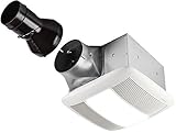 Broan RN110L Ultra Pro Series Single-Speed Fan with Light (110 CFM, 0.8 Sones) by Broan