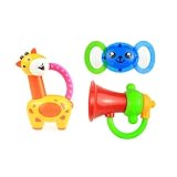 Coolplay ® 3pcs Rattle音楽Hand Shake Bell知的開発おもちゃfor赤ちゃんおもちゃ子供幼児用