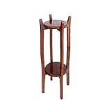 ソリッドウッドフラワーフレームソリッドウッド装飾テーブルベッドルームベッドサイドテーブル装飾ディスプレイスタンドリビングルームコーヒーテーブル (サイズ さいず : M)