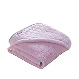 Clair de Lune Marshmallow Hooded Towel (Pink) by Clair de Lune