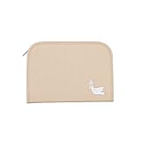 ローズマダム ハト刺繍入り母子手帳ケース ベージュ L 854-0017-02