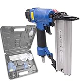 エアタッカー　フィニッシュネイラ　15-50mm対応　専用ケース付　安全装置付き　釘打　エアー釘打機　エアータッカー