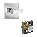 デルタDelta kvodar-t14067-ch Drydenバルブのみキットpressure-balance単一機能カートリッジ、クロムクロム