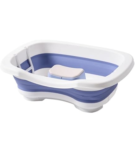 Amazon.co.jp: BtcFu洗髪器 「楽浴 ケリーパッド」 ブルー シャンプー