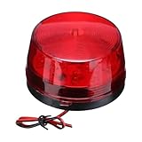 LED 点滅緊急ストロボライト 丸型ビーコン警告信号ランプ 車両用 12V 電球 5V 24V ライト アンバー付き