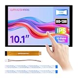 ウェーブシェア 10.1インチ DSI 静電容量式タッチディスプレイ、Raspberry Pi 5/4B/3B、800×1280、IPSパネル、10ポイントタッチに対応