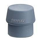 Halder 3203.030 Simplex 1.18" Replacement Insert, Hard Grey Rubber [並行輸入品]