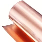 純銅板ロールT2Cu金属板箔シールドシートDIYArts Crafts Metalworking、長さ5000mm、幅150mm、厚さ0.05mm