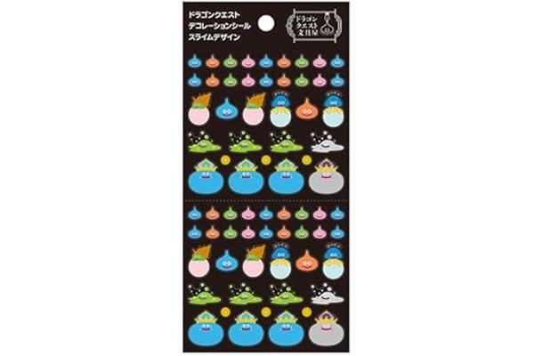 ドラゴンクエスト文具屋 デコレーションシール2 ＜スライムデザイン＞