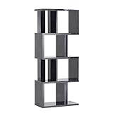 arne オープンラック ディスプレイラック ブラック 収納 おしゃれ black pearl 4段ラック