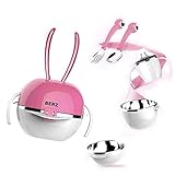 TINYPONY キッズ食器　 カトラリー　フルセット　ベビー 子供用　収納簡単　ポータブル ステンレス製　ボウル　プレート　カップ　スプーン　フォーク 　5イン１　クリエイティブ食器