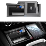 マツダ CX5用 ワイヤレス車載充電器 CX-5アクセサリー 2017〜2023年全モデル対応 Qi 10W MAX USB-A付き CX-5オーナーへの贈り物