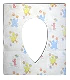 Sesame Street Potty Topper Disposable Stick-in-Place Toilet Seat Covers, 40-Count
