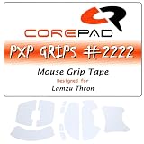 Corepad PXP Grips Lamzu Thorn/Lamzu Thorn 4K用グリップテープ 1set ソフトポリマーラバー【国内正規品】 (White)