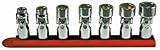 ATD Tools (1257) 3/8' Drive 6-Point 7-Piece SAE Flex Socket Set [並行輸入品]