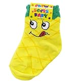 [新生児足首靴下]ベビークルーソックス/PINEAPPLE/パイナップル