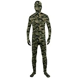 Forum Novelties I'm Invisible Costume Stretch Body Suit Camo Child Medium [並行輸入品]