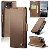 RicYeel ASUS Zenfone 11 Ultra 対応 ケース手帳型 財布型 カードポケット付き 高級レザー Zenfone 11 Ultra 用 衝撃吸収 スマホケース 全面保護 カード収納 スタンド機能 携帯カバー 磁気バックル付き ストラップホール付き (ブラック)