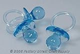 2-1/2" Clear Blue Acrylic Baby Pacifier Shower Favor 36-pcs. by Factory Direct Craft [並行輸入品]