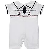 CarriageブティックホワイトセーラースモックShortall カラー: ホワイト