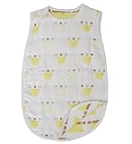 Munya Munya(ムニャムニャ) 5層ガーゼスリーパー ベビーからお子様まで使用可能 寝冷え対策 おくるみ ギフトに (クラウン)